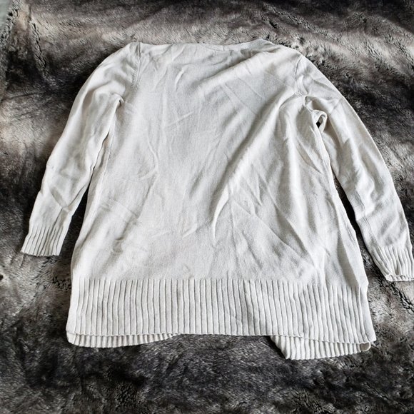 Old Navy Cream Colored Cardigan for Women Size L - Picture 2 of 5